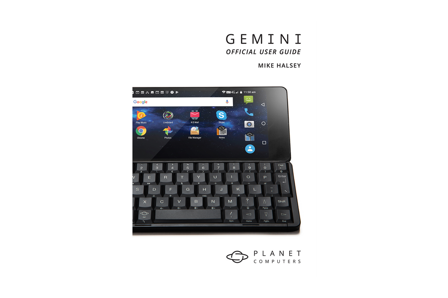 Gemini PDA Official User Guide