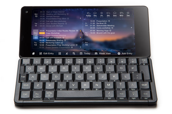 Planet Computers Gemini PDA - WiFiモデル▼美品 Planet Computers Gemini PDA 4G 64GB Black SIM Free w/Accessories